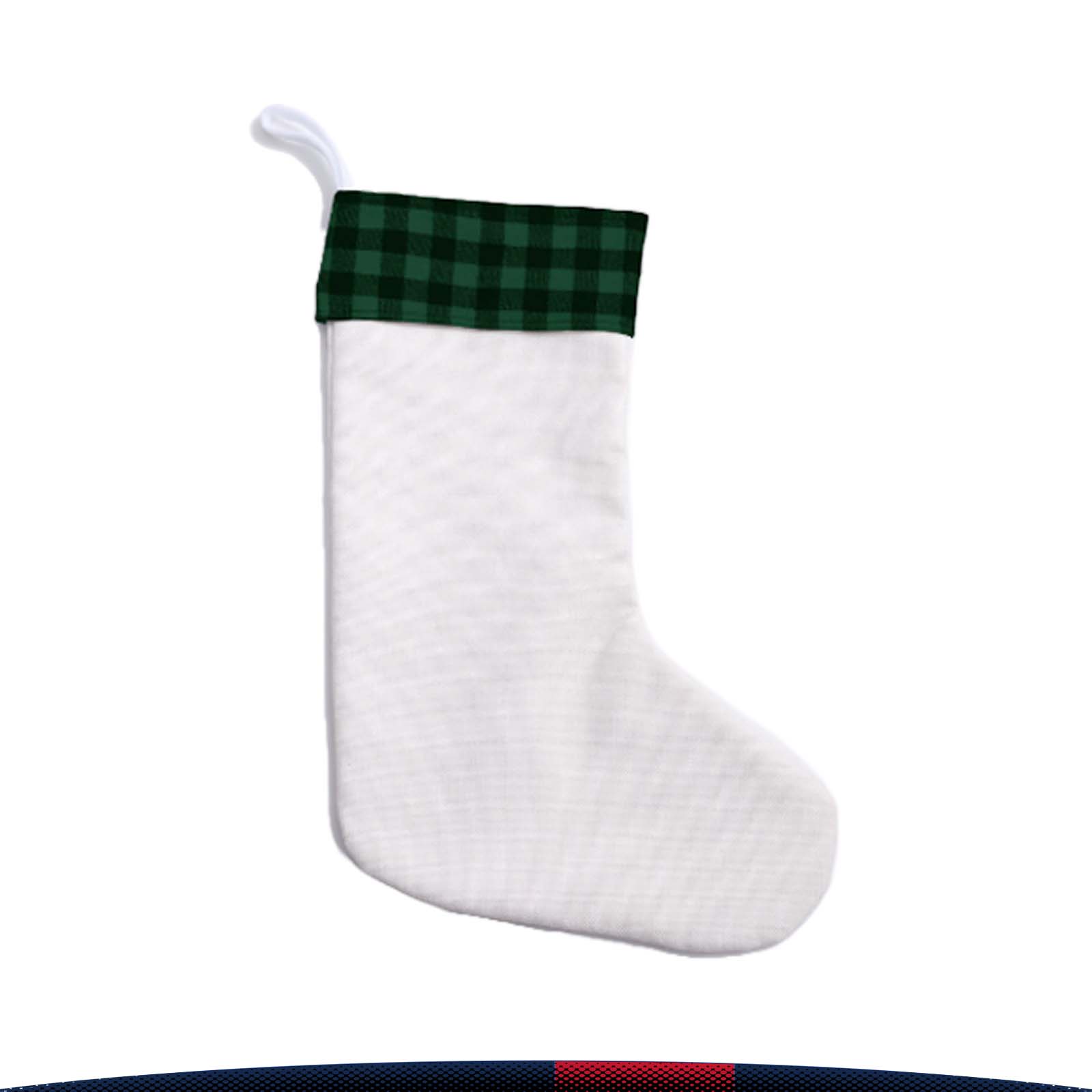 Checked Christmas Socks 5