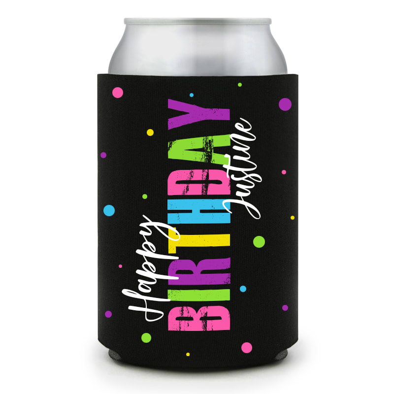 Full Color Foam Collapsible Coolies - All Over Print 4