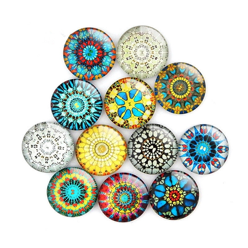 Crystal Refrigerator Magnets - 30mm 3