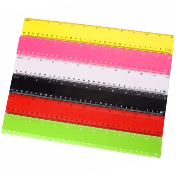 Plastic 12" Ruler 4
