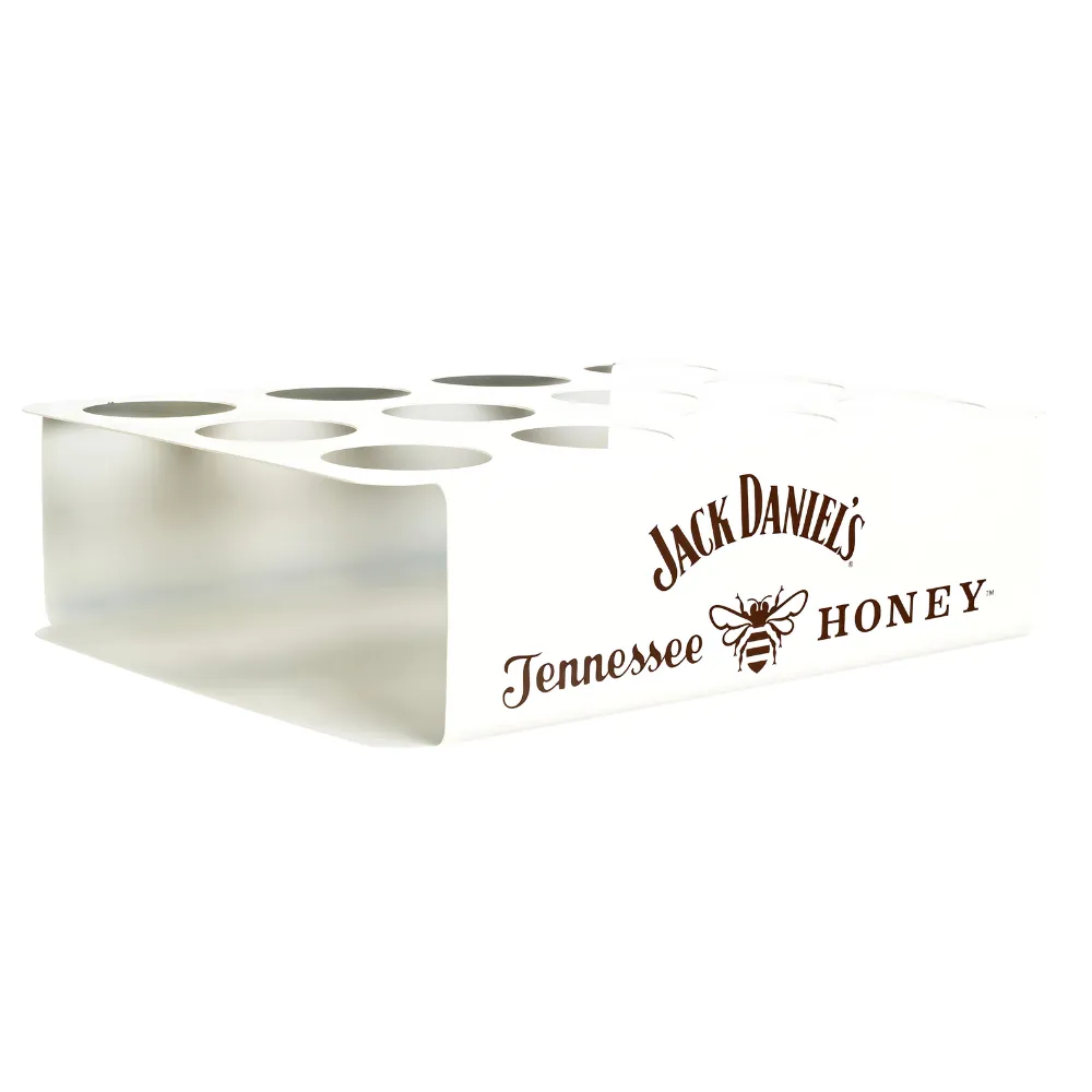 12 Slot Metal Shot Tray 4