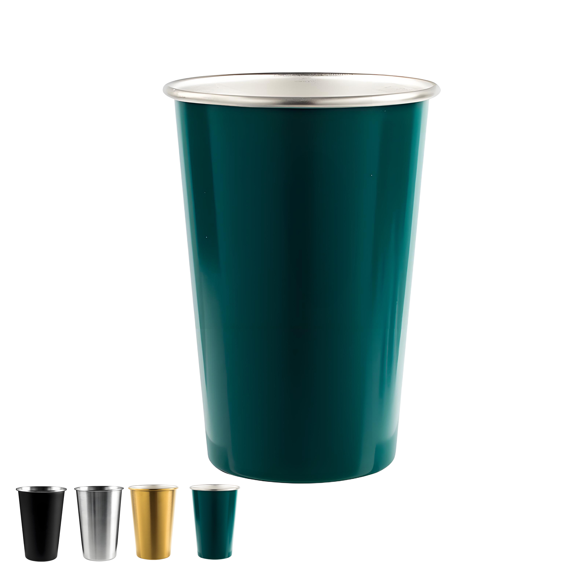 16 oz Stainless Steel Pint Cups 5
