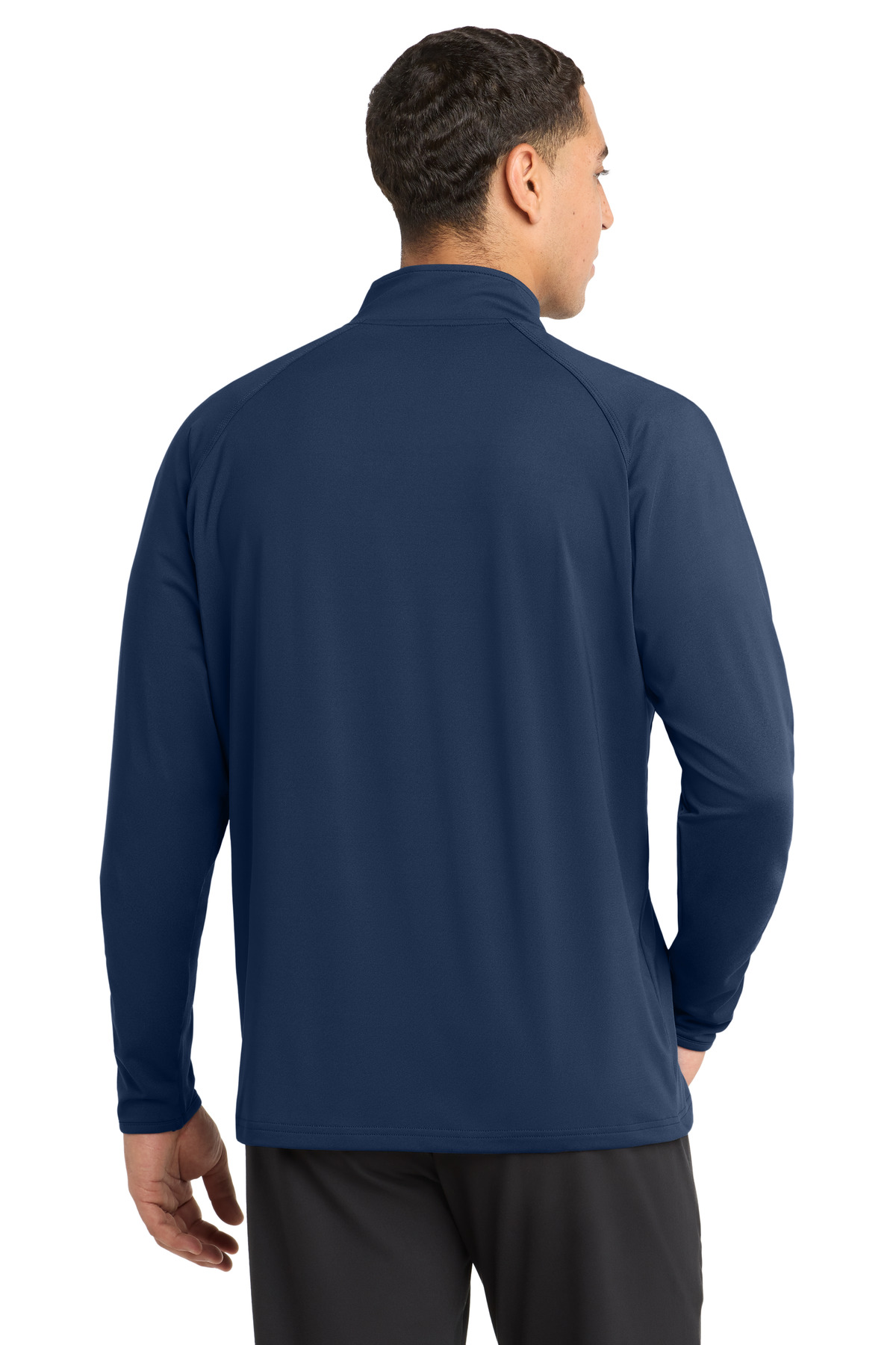 Sport-Tek Tall Sport-Wick Stretch 1/4-Zip Pullover. TST850 20