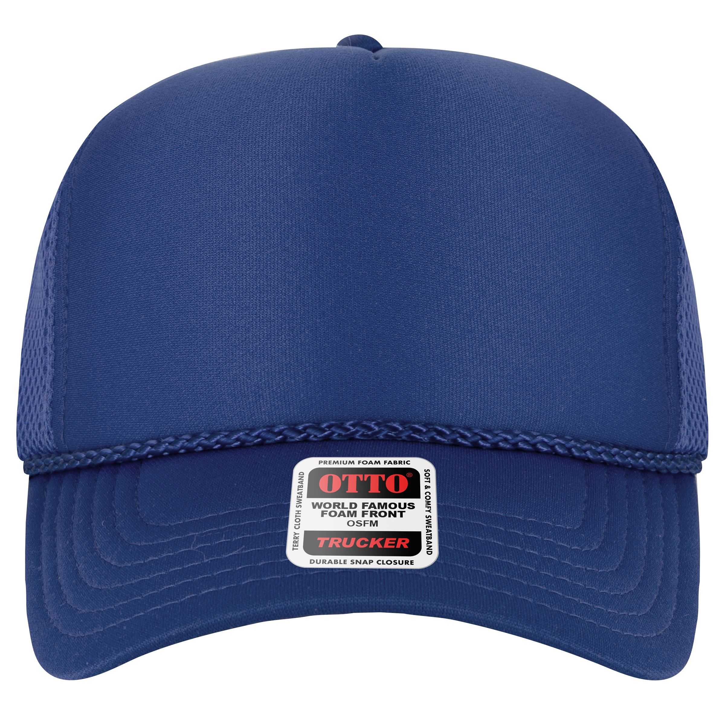 OTTO CAP® 5 Panel High Crown Air Mesh Back Trucker Hat 6