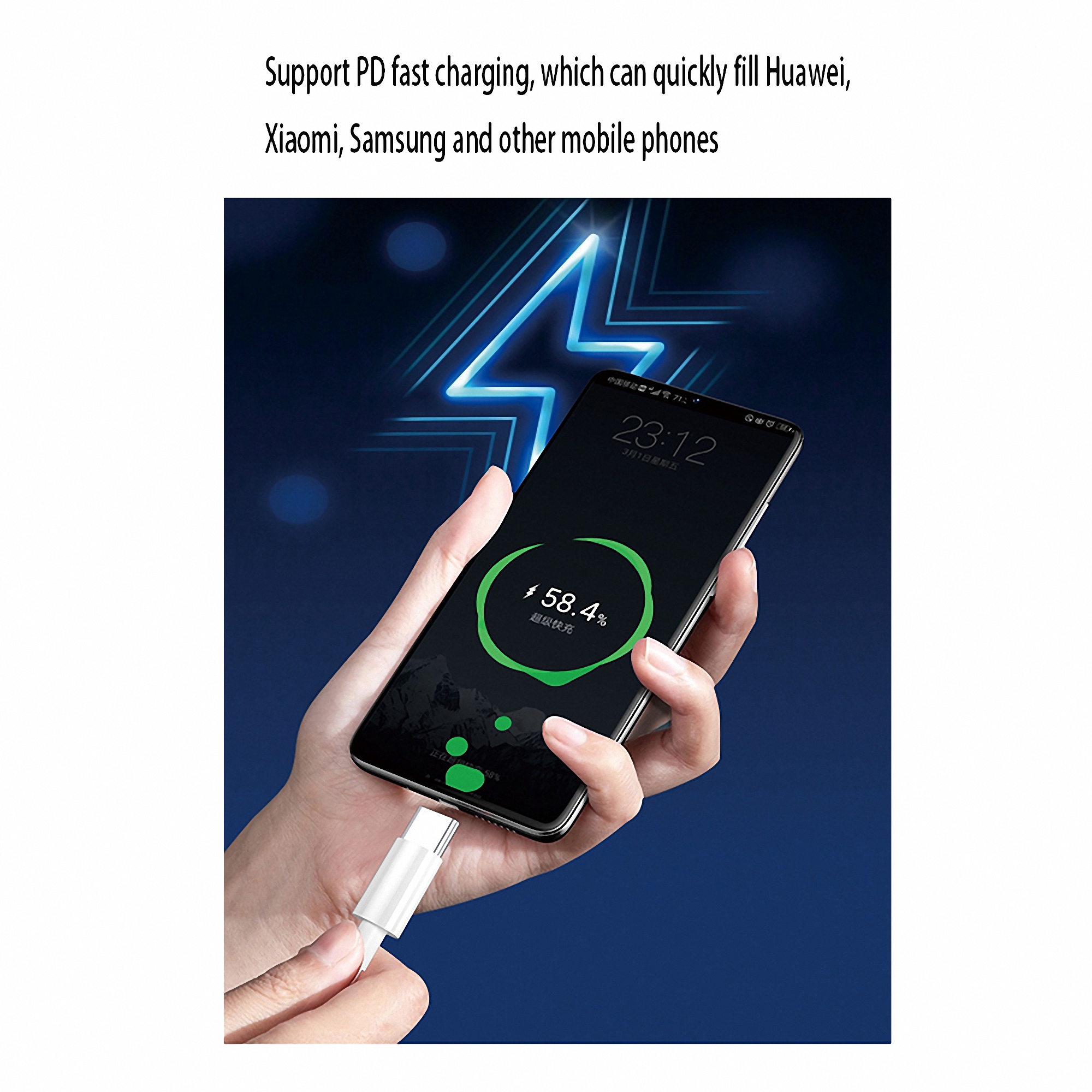 USB-C to USB-C PD Charging Cable 4