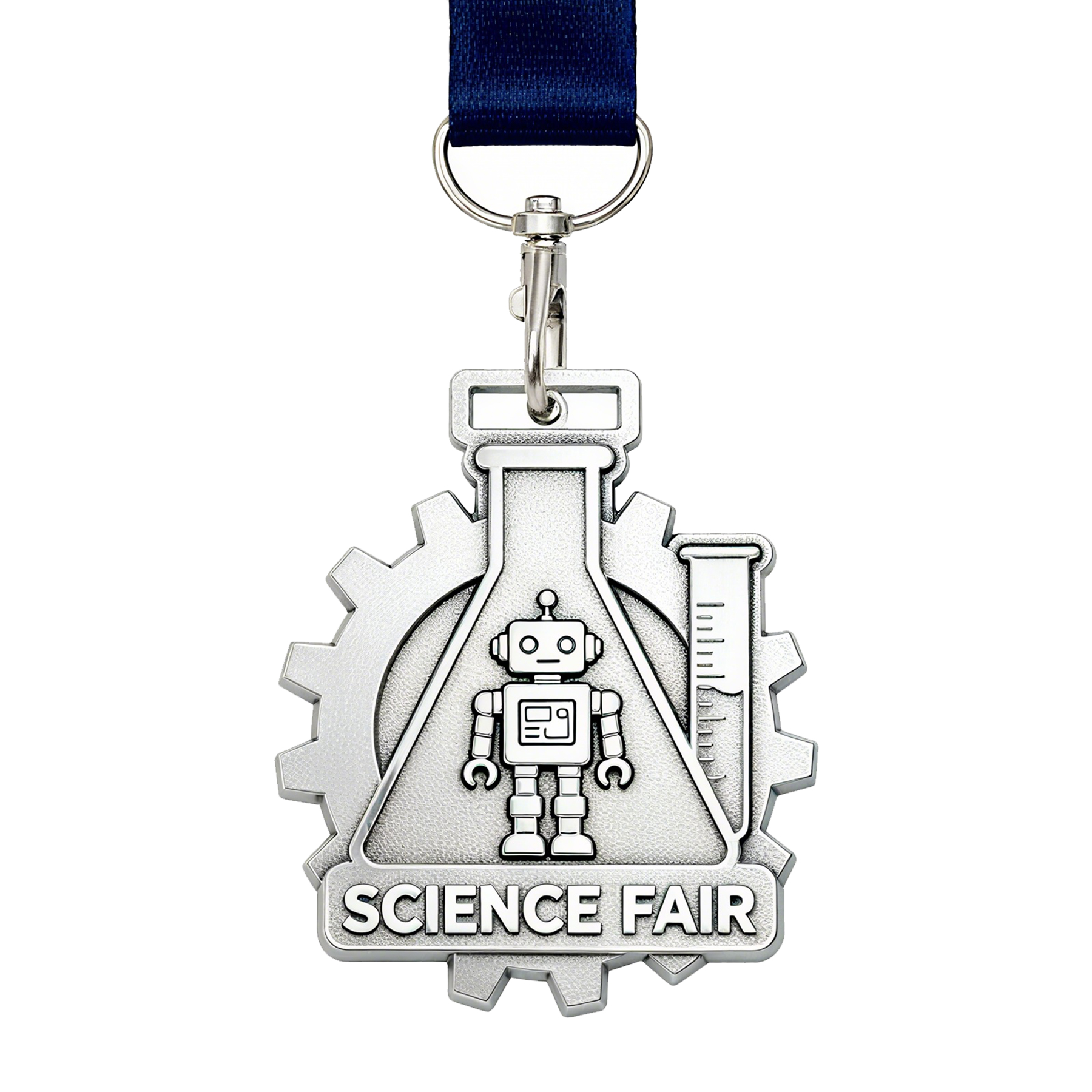 2" Custom Shape Die Struck Medal 6