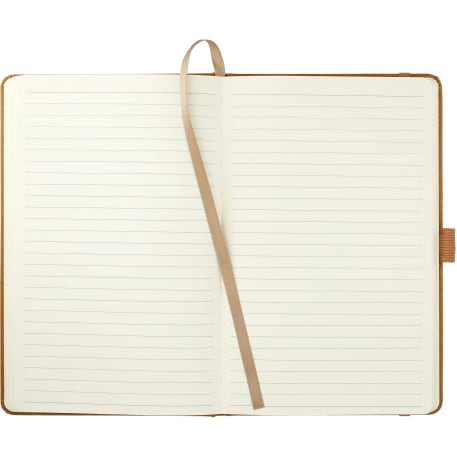 FSC® Mix 5.5" x 8.5" Recycled Leather Bound Journa 22