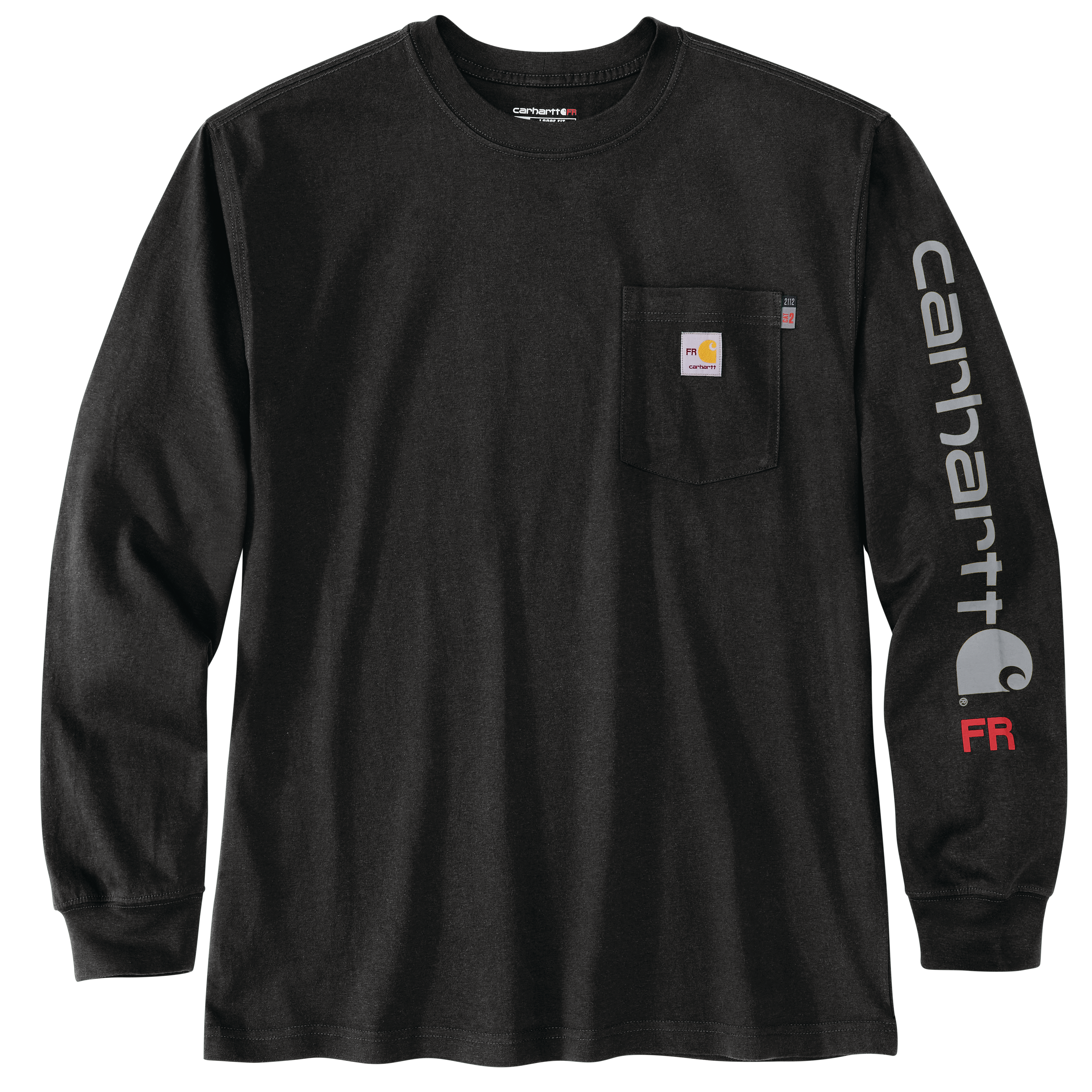 Carhartt Mens FR Force Irvine Loose LS Logo T-Shirt 5