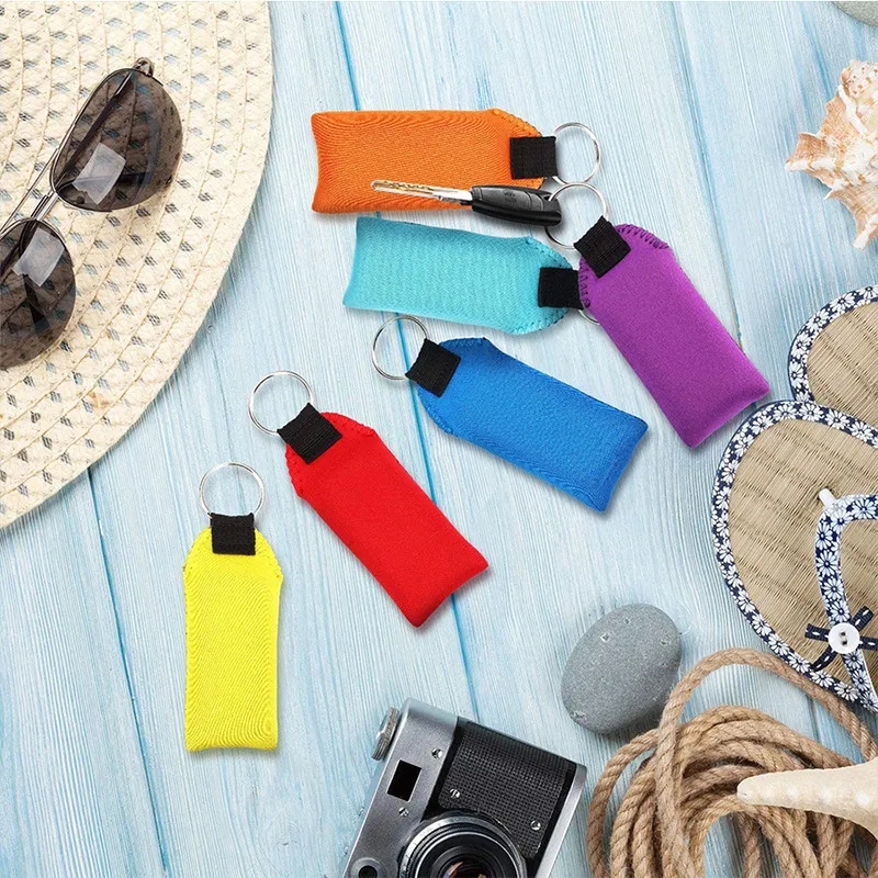 Printed Floating Neoprene Keychain Strap 3