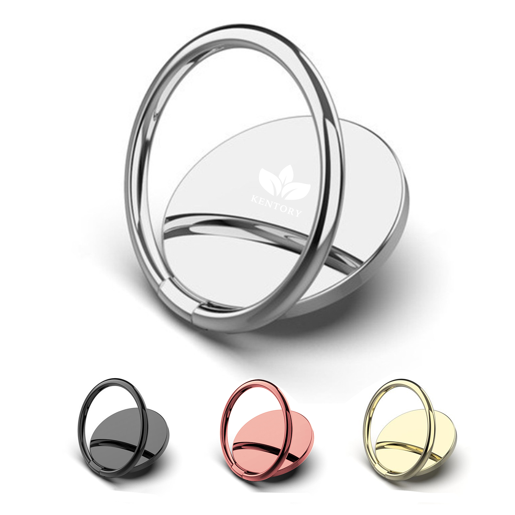 Cell Phone Ring Holder Stand 360 Degree Rotation Kickstand 2
