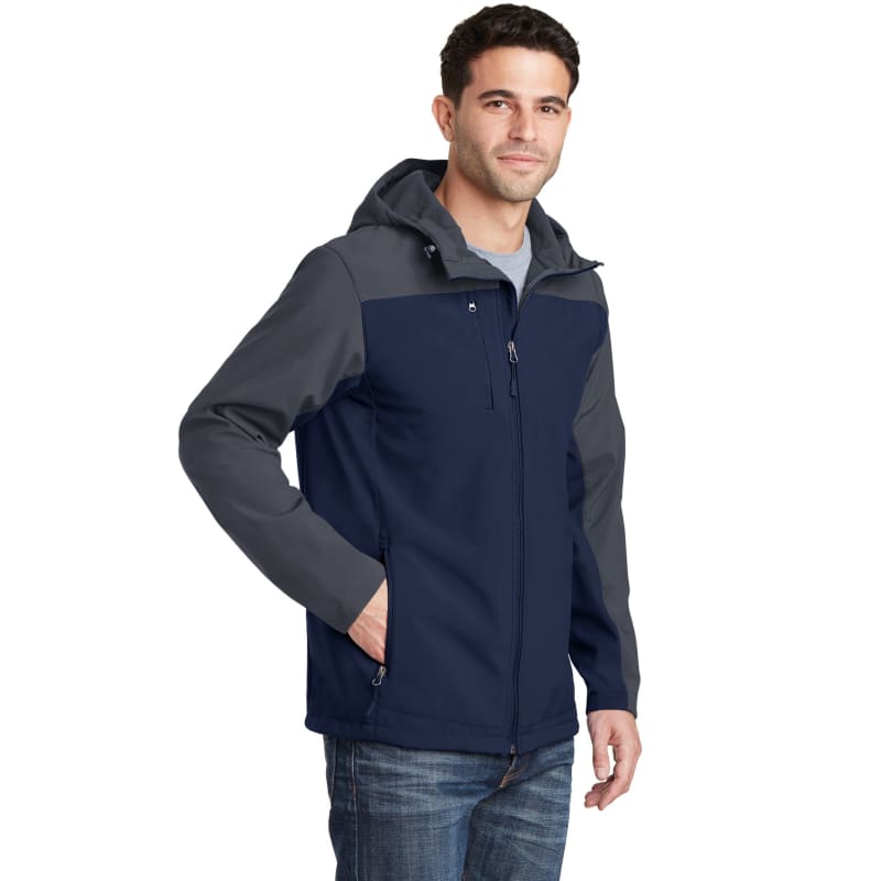 Port Authority Hooded Core Soft Shell Jacket. 8