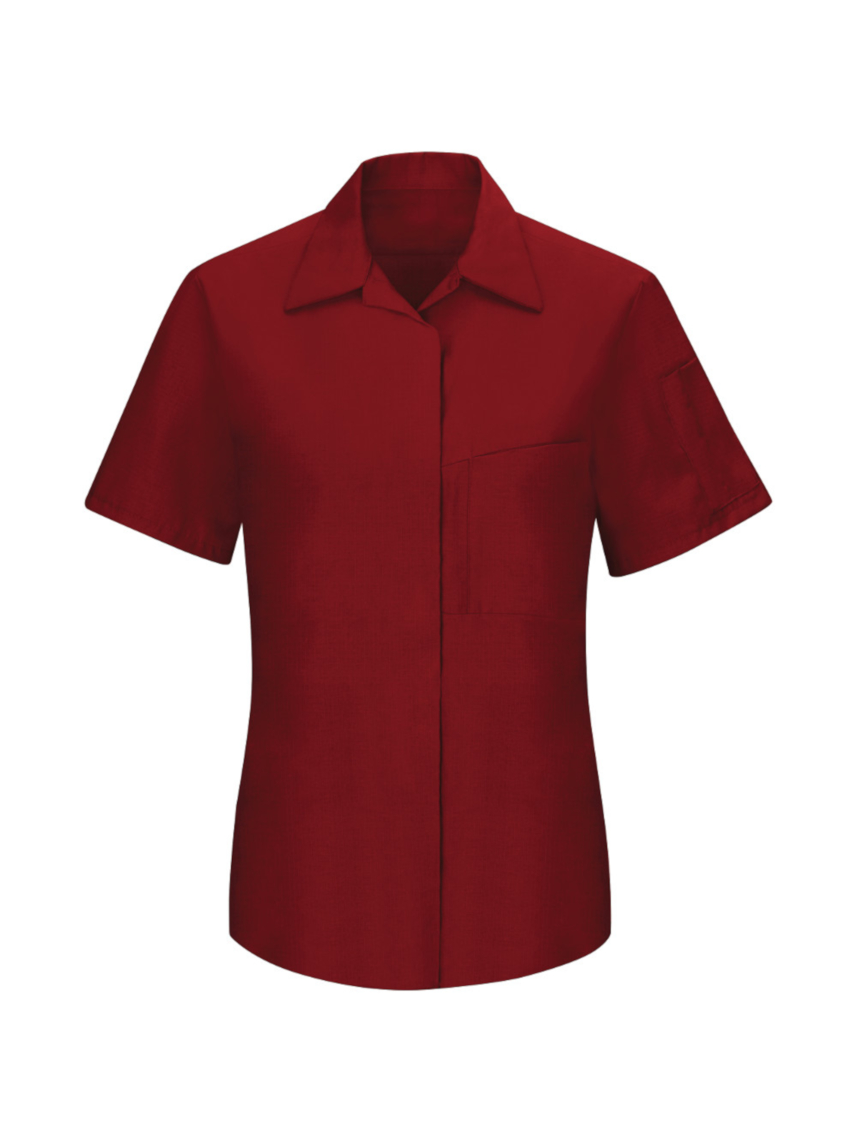 Red Kap Shirts - Women's Short Sleeve Performance Plus Shop Shirt 1