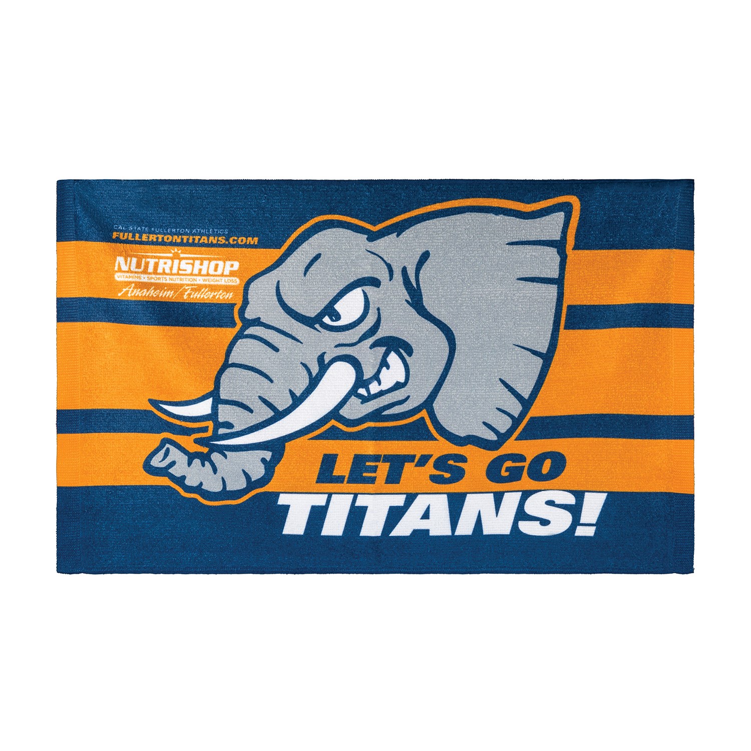 Plush Microfiber Velour Rally Towel w/ Cotton Terry Loops 3