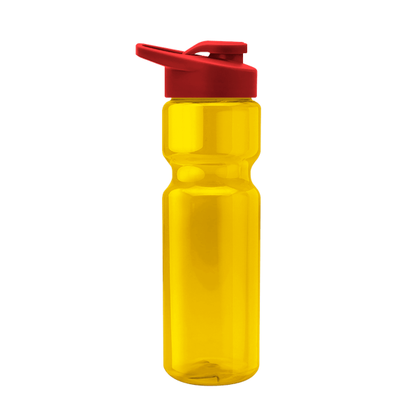 Blazer 28oz Transparent Bike Bottle w/Drink-thru Lid 116