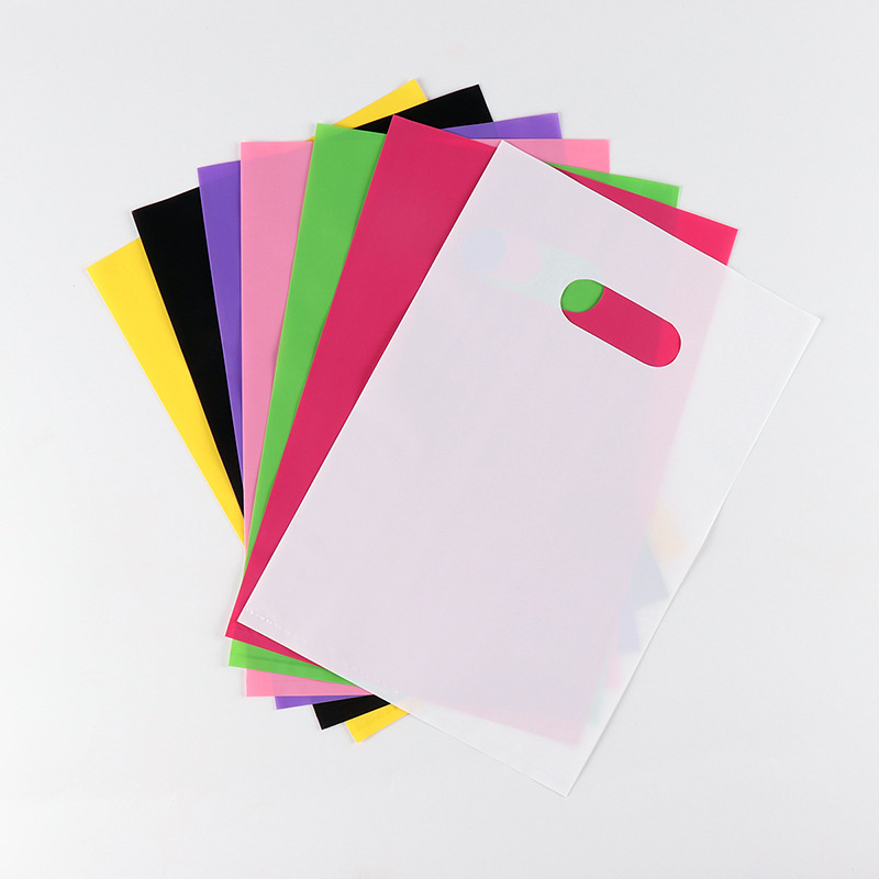 Flat-cut Plastic Handbag 1