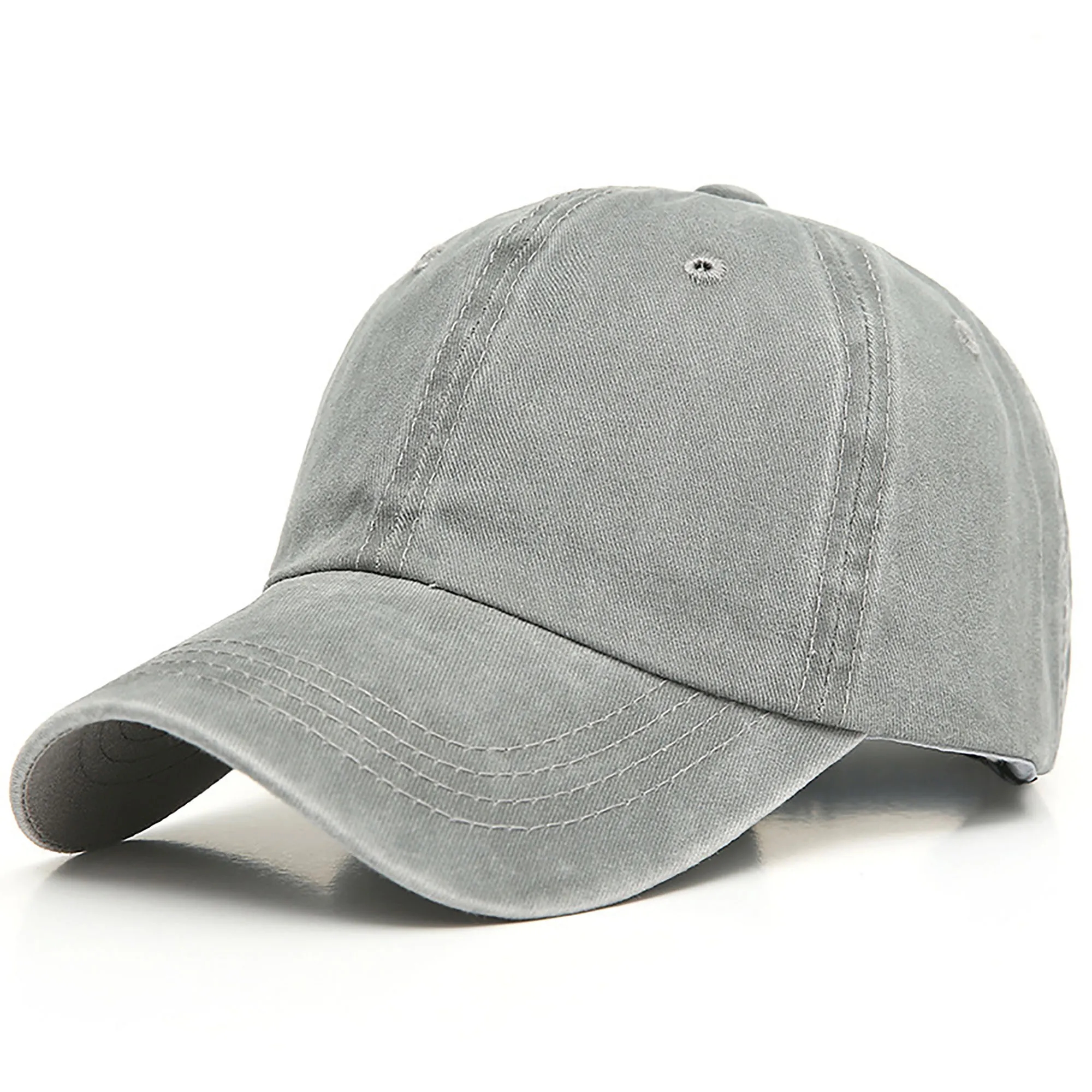 Baseball Cap Washed Cotton Hat 1