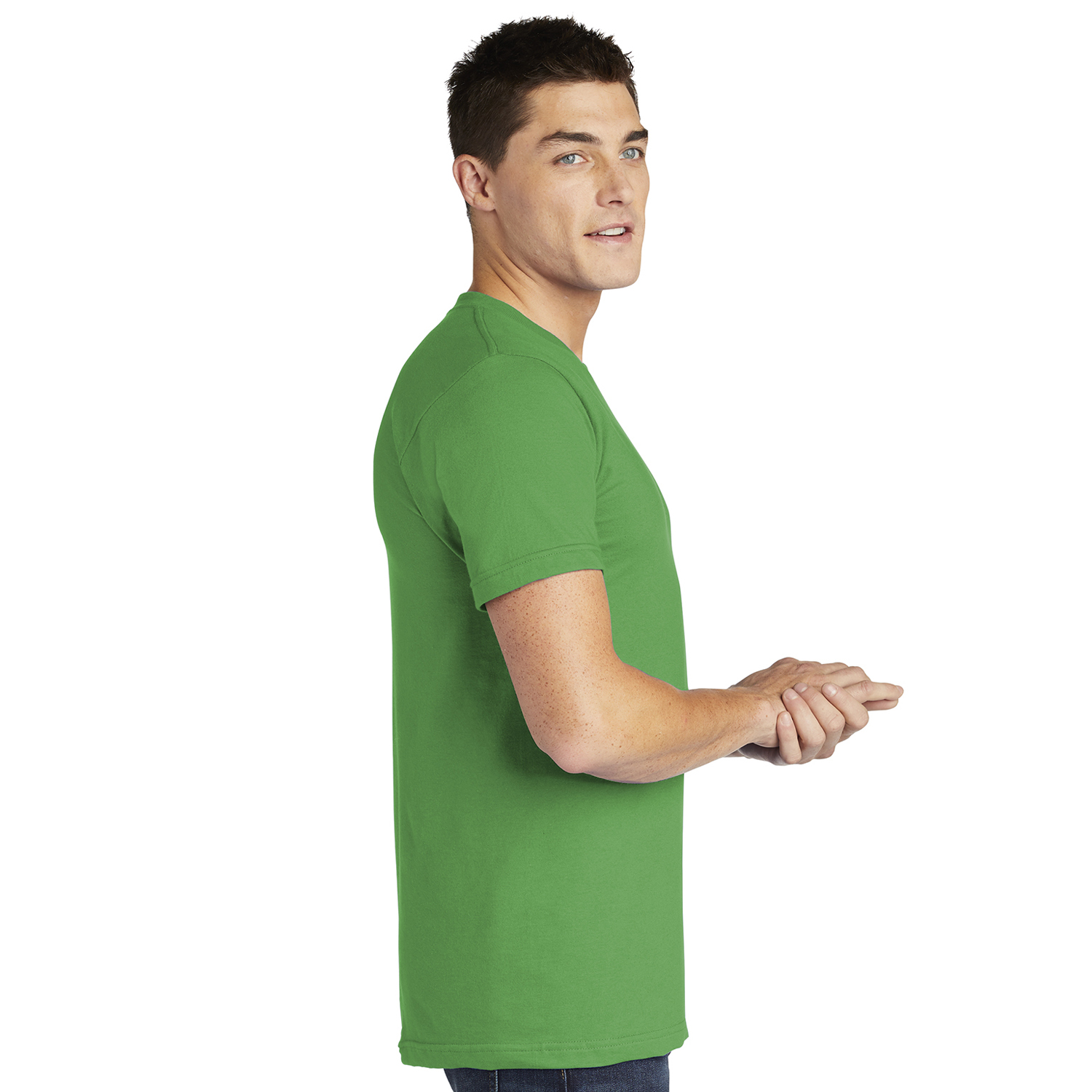 American Apparel ® USA Collection Fine Jersey T-Shirt 4