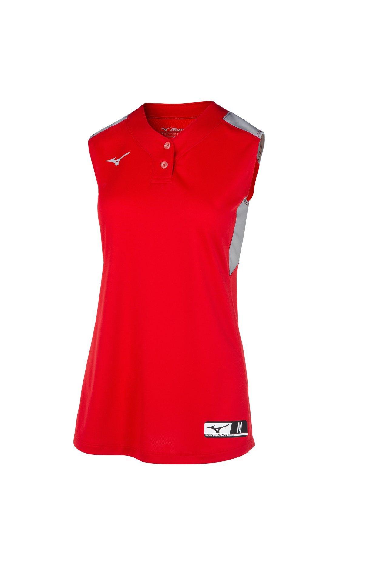 Women's AEROLITE 2-Button Sleeveless Softball Jersey 11