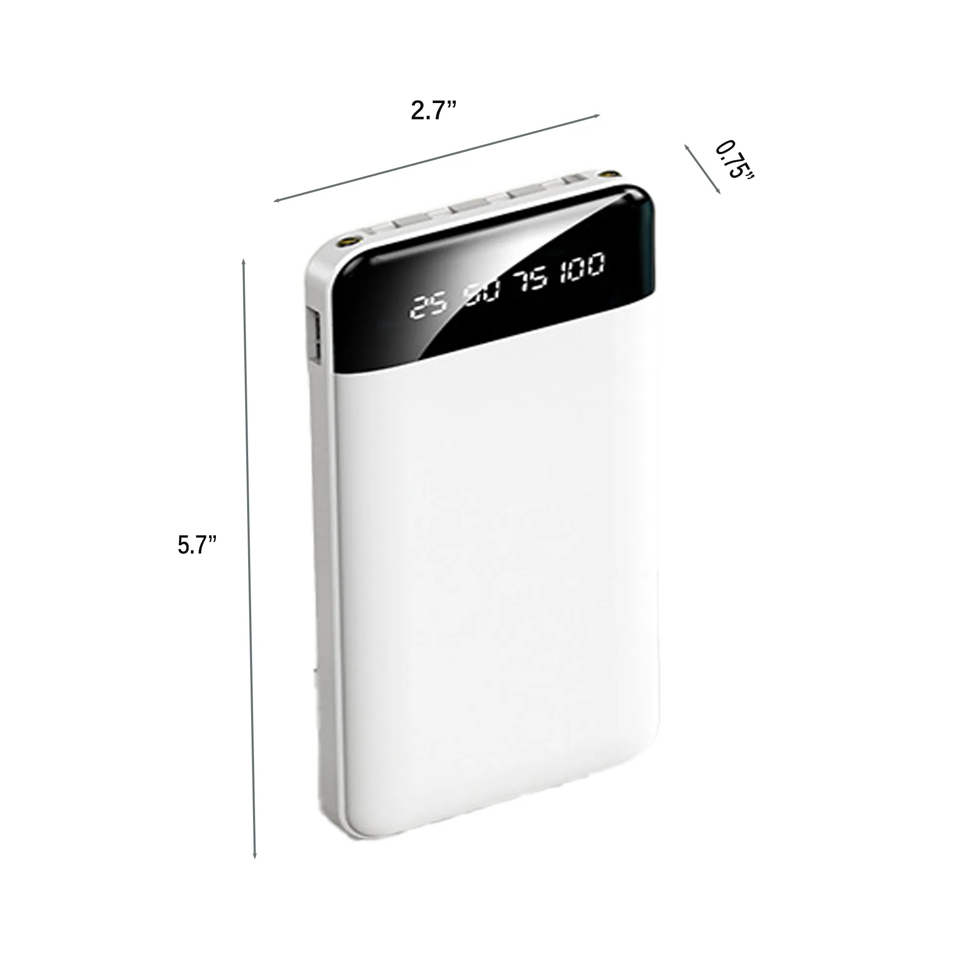 Custom Digital Display Mobile Power Bank 2
