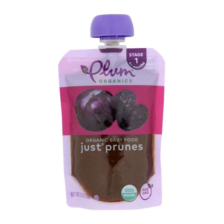 Plum Organics Baby Puree 12pk - Prunes 2