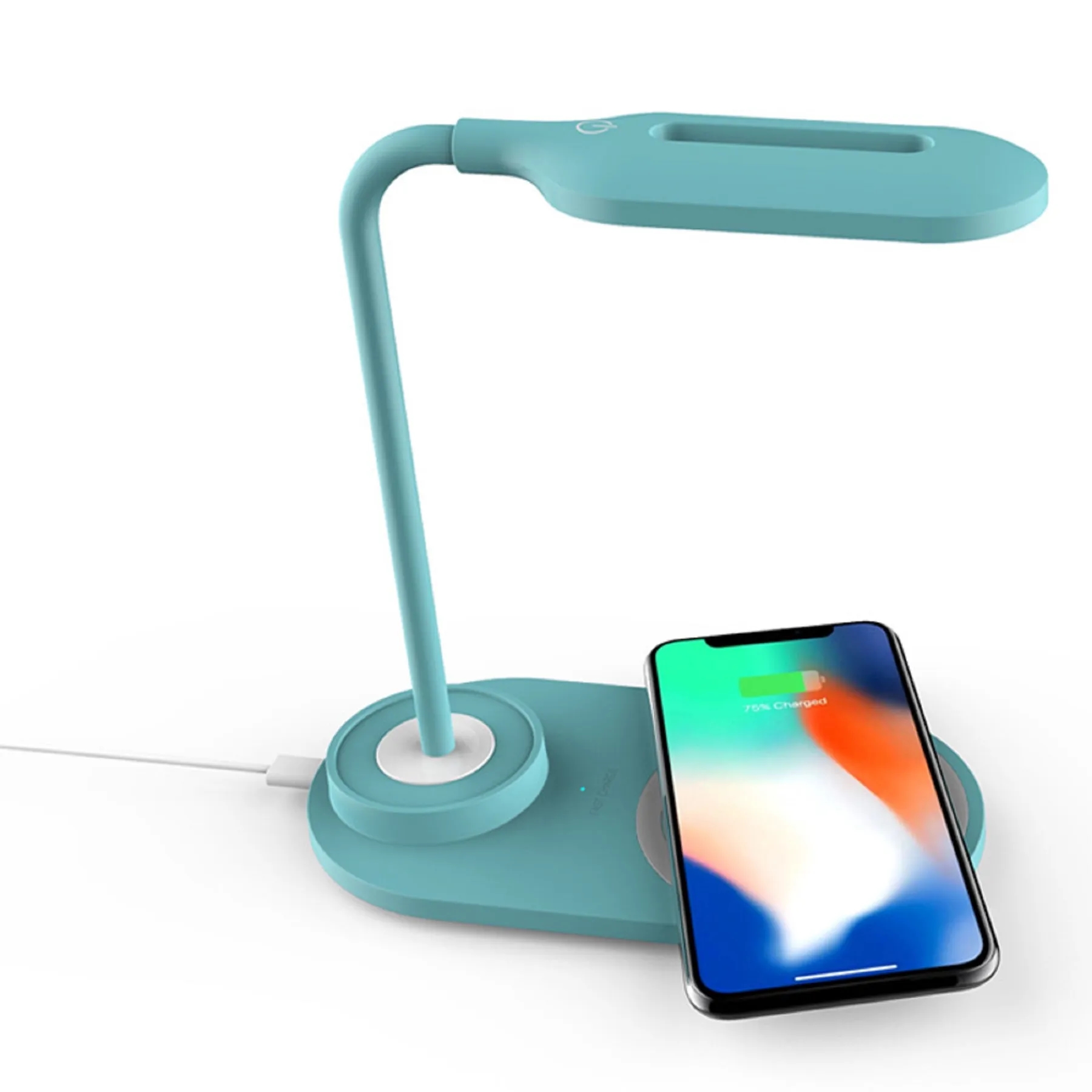 2 in 1 10W Fast Wireless Charger with Desk Lamp 8