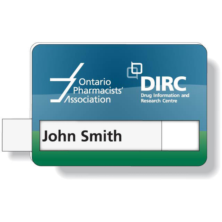 .070 Magnetic Badges (2"x2.875") with Window, Full Colour Imprint 2