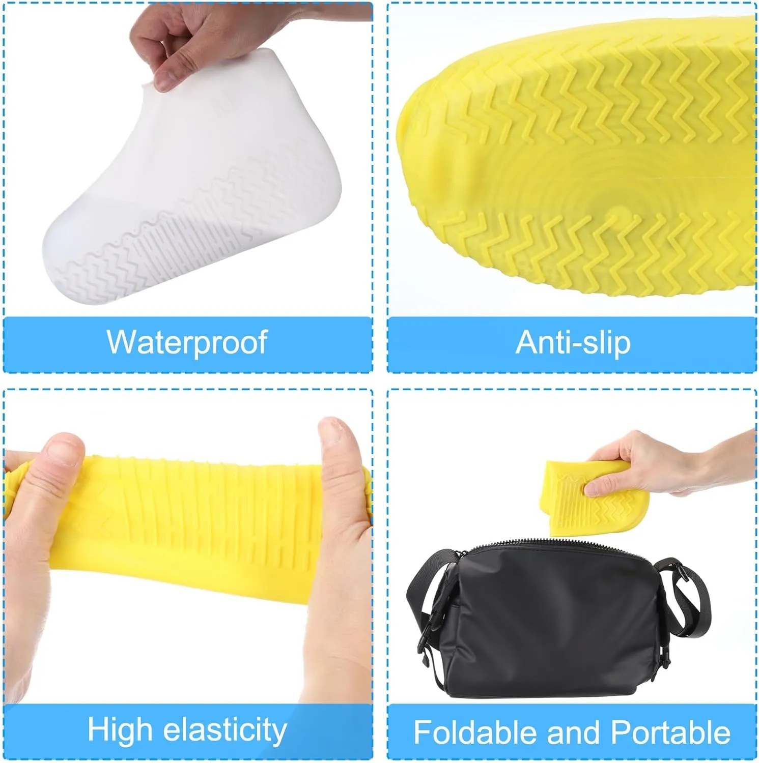Abrasion-Resistant Silicone Shoe Cover 5