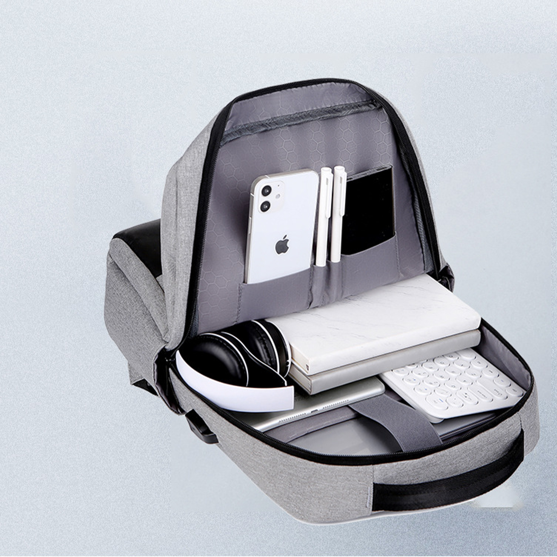 USB Rechargeable Business Backpack 4