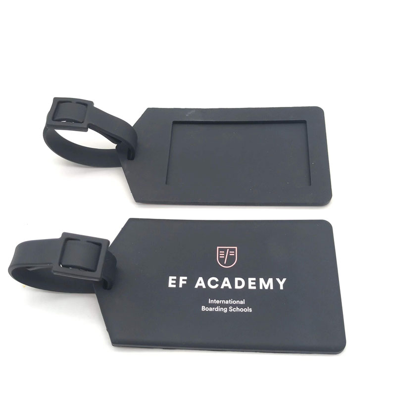 Silicone Luggage Tag w/Hang-up Ring 5