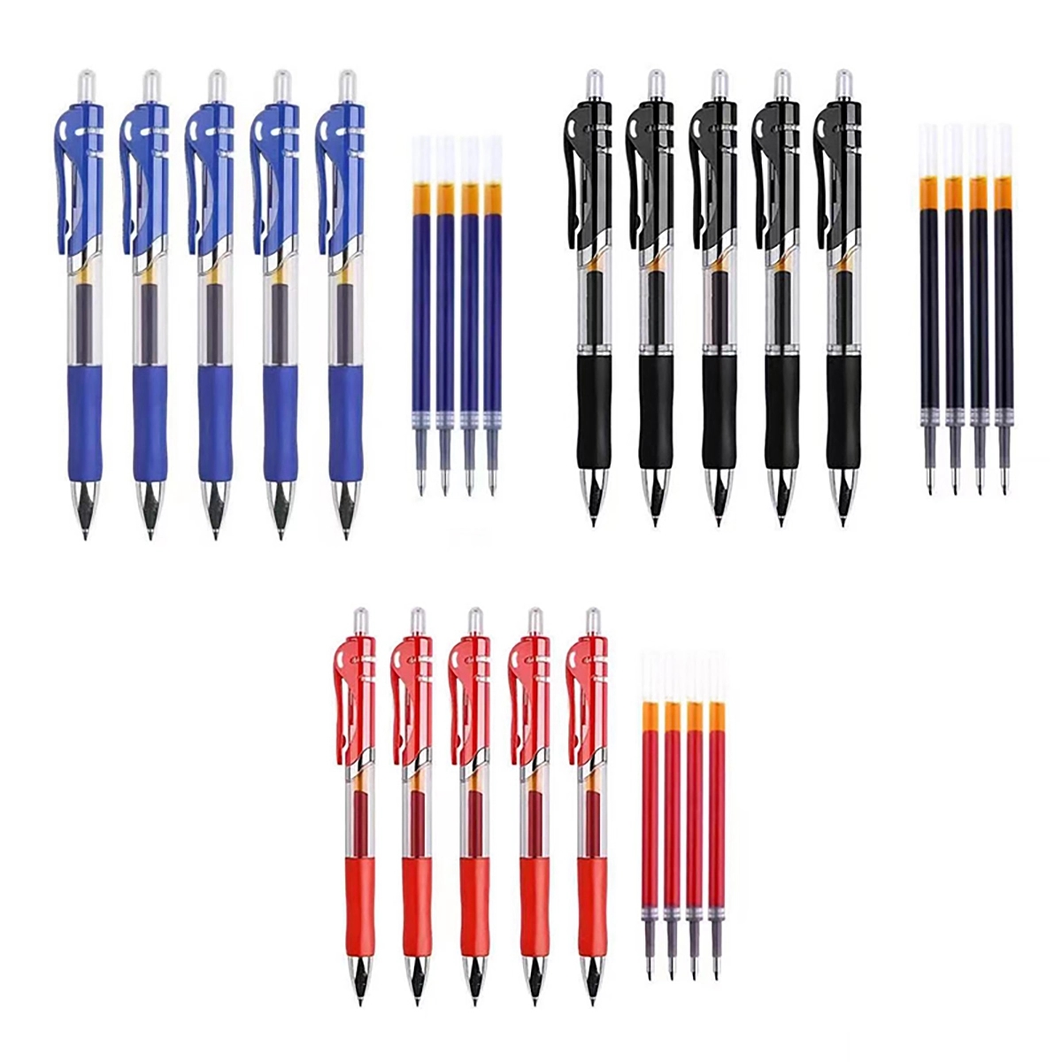 Office School Home Work Point Rollerball Gel Ink Pens 2