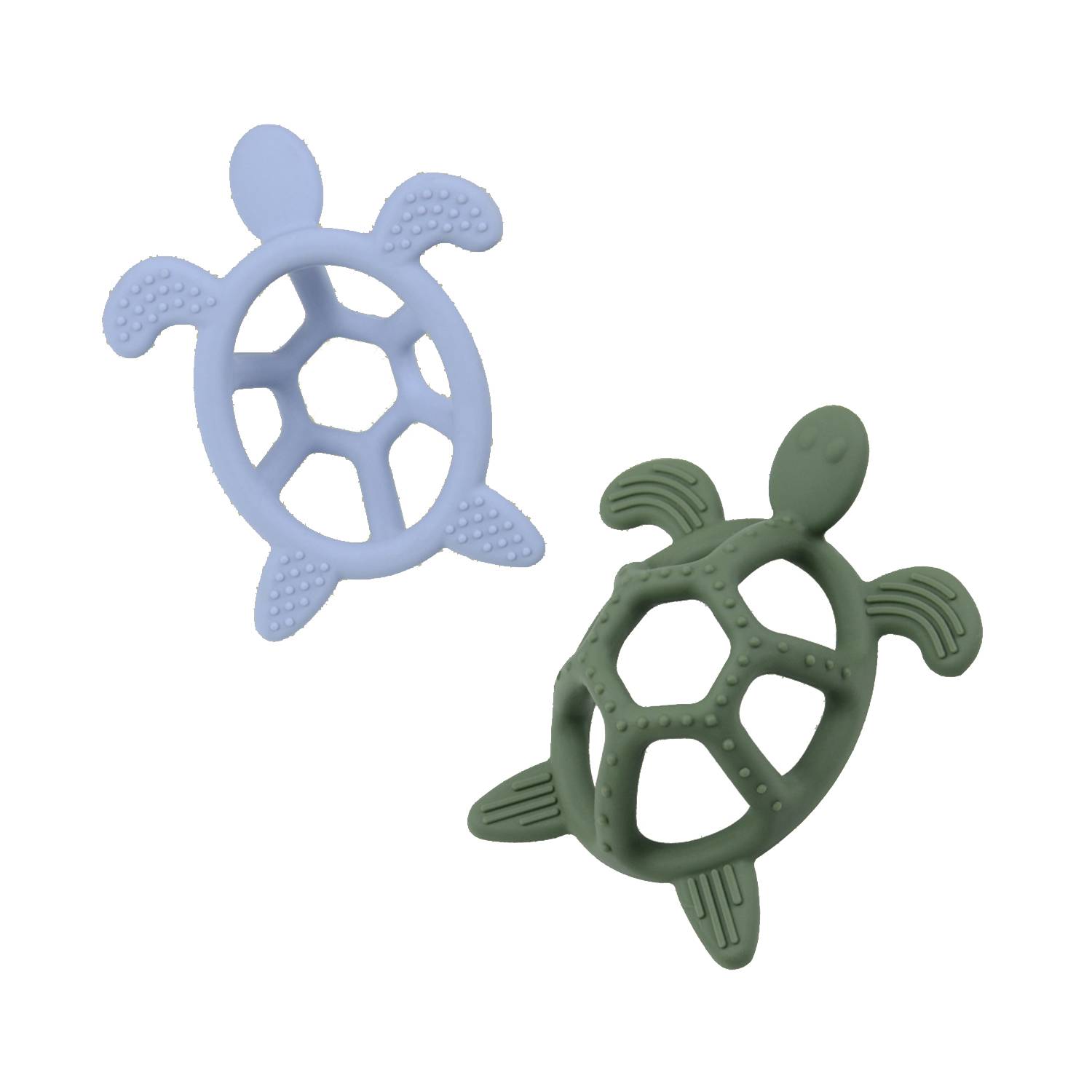 3D Turtle Model Teether Silicone Toy For Babie 7