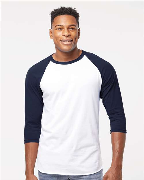 Unisex Fine Jersey Raglan T-Shirt - 245 32
