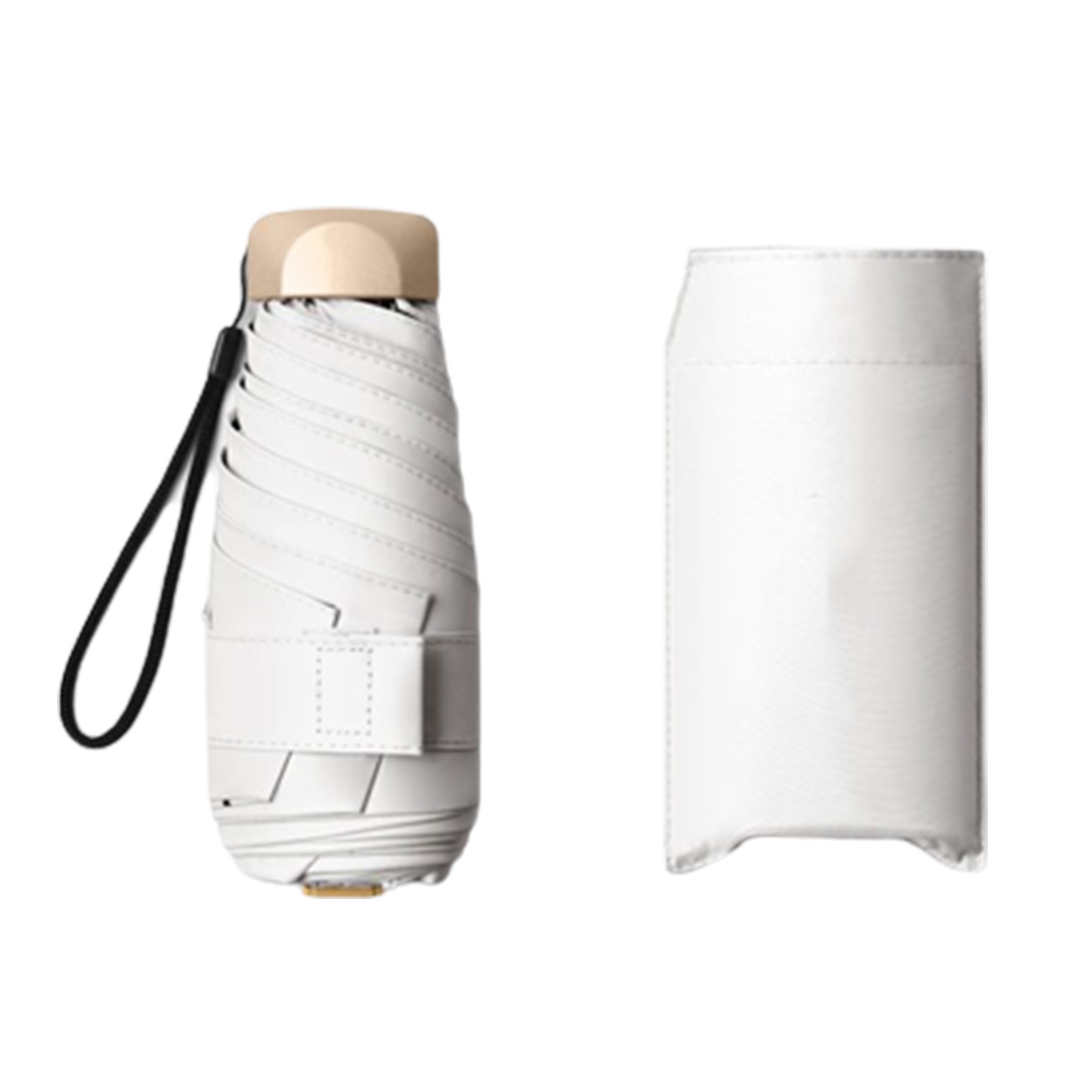 20-Inch 5-Fold Portable Folding Umbrella 5