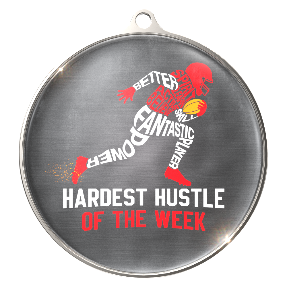 Express Bright Insert Medal (3") 5
