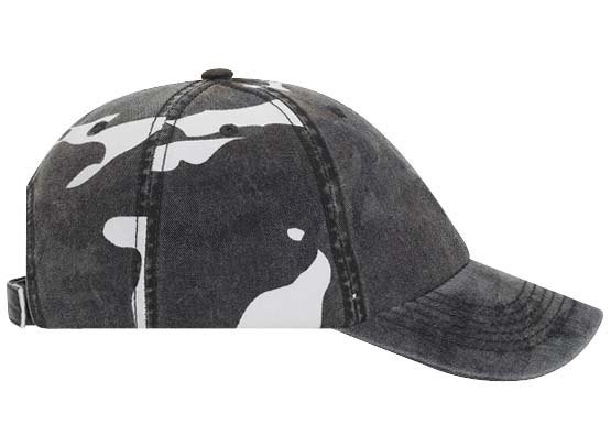 OTTO CAP® Camouflage 6 Panel Low Profile Baseball Cap 2