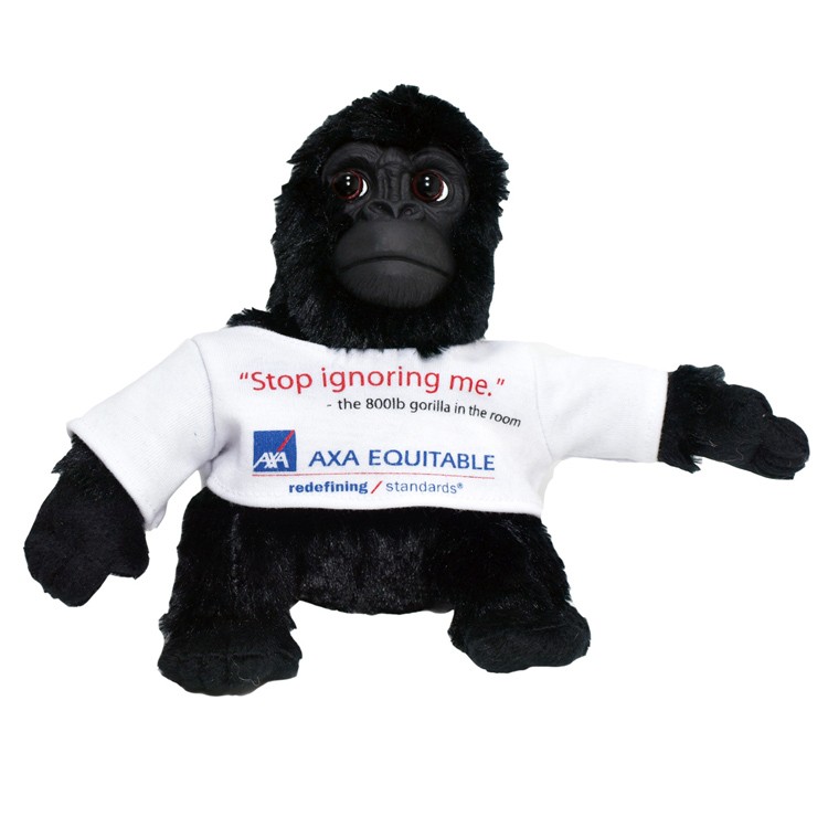 7" Custom Axa Gorilla with White Tee Shirt 2