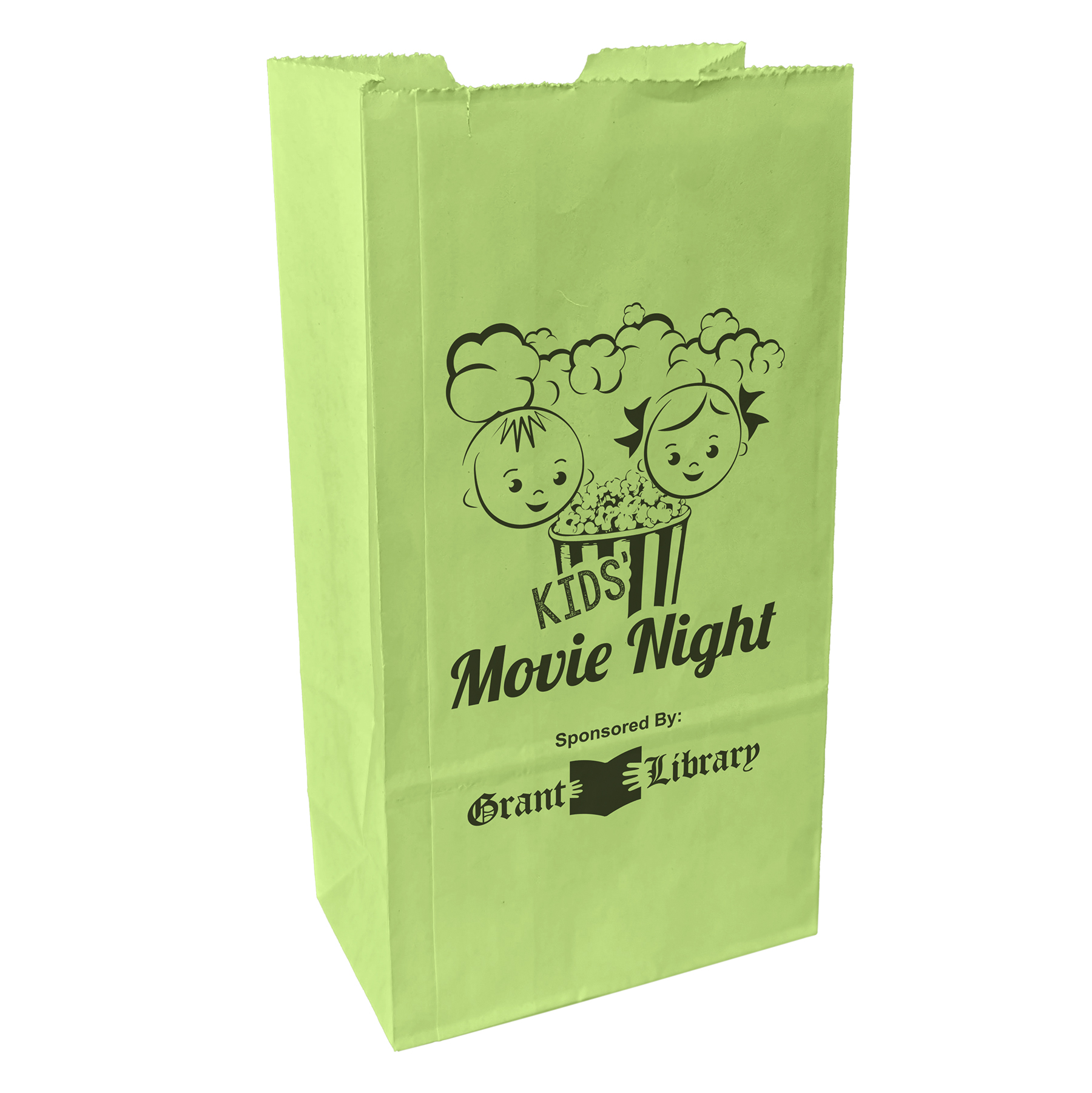 2# Popcorn Bag - Flexo Ink Print 40