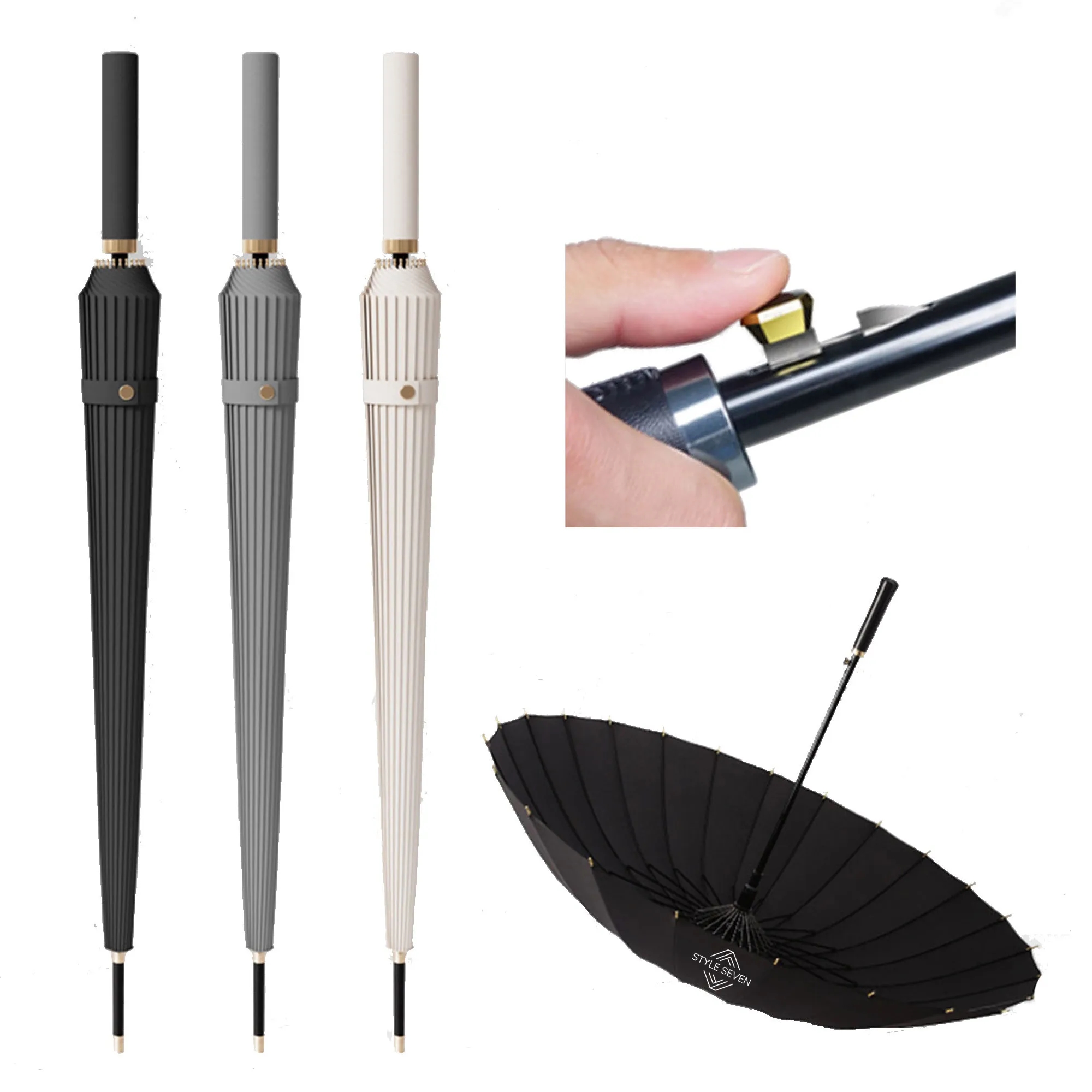 The 40" Auto Open Straight Umbrella 2