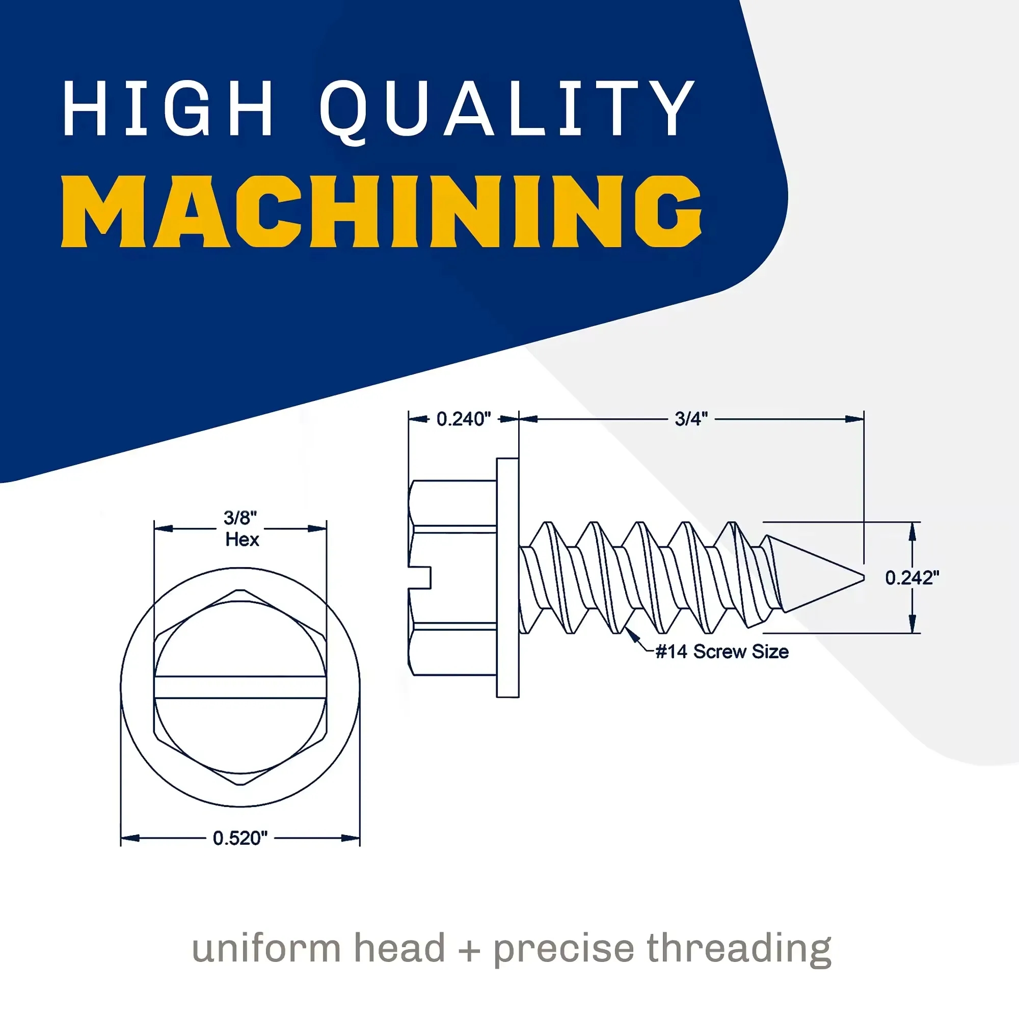 Black Pan Head Screw 6