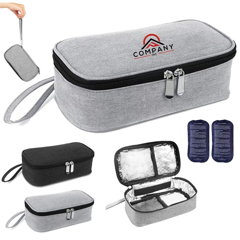 Portable Insulin Cooling Bag Lightweight Medical Refrigerator for Travel Polyester Storage Ice Bag 1