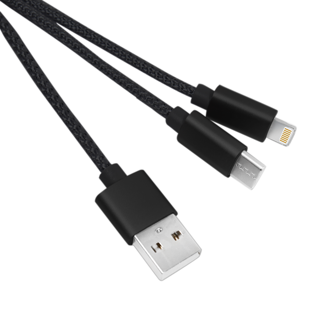 FlexCharge Duo USB-C & Lightning Cable 22