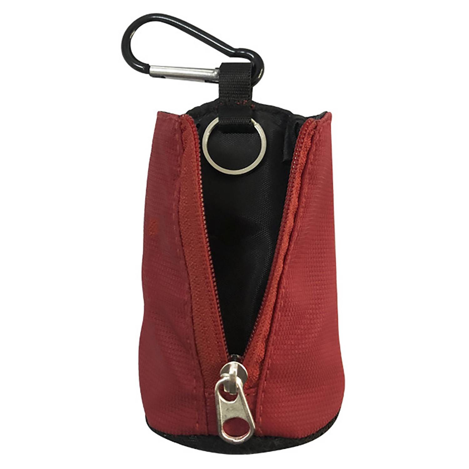 Mini Polyester Golf Ball Pouch w/ Carabiner 4