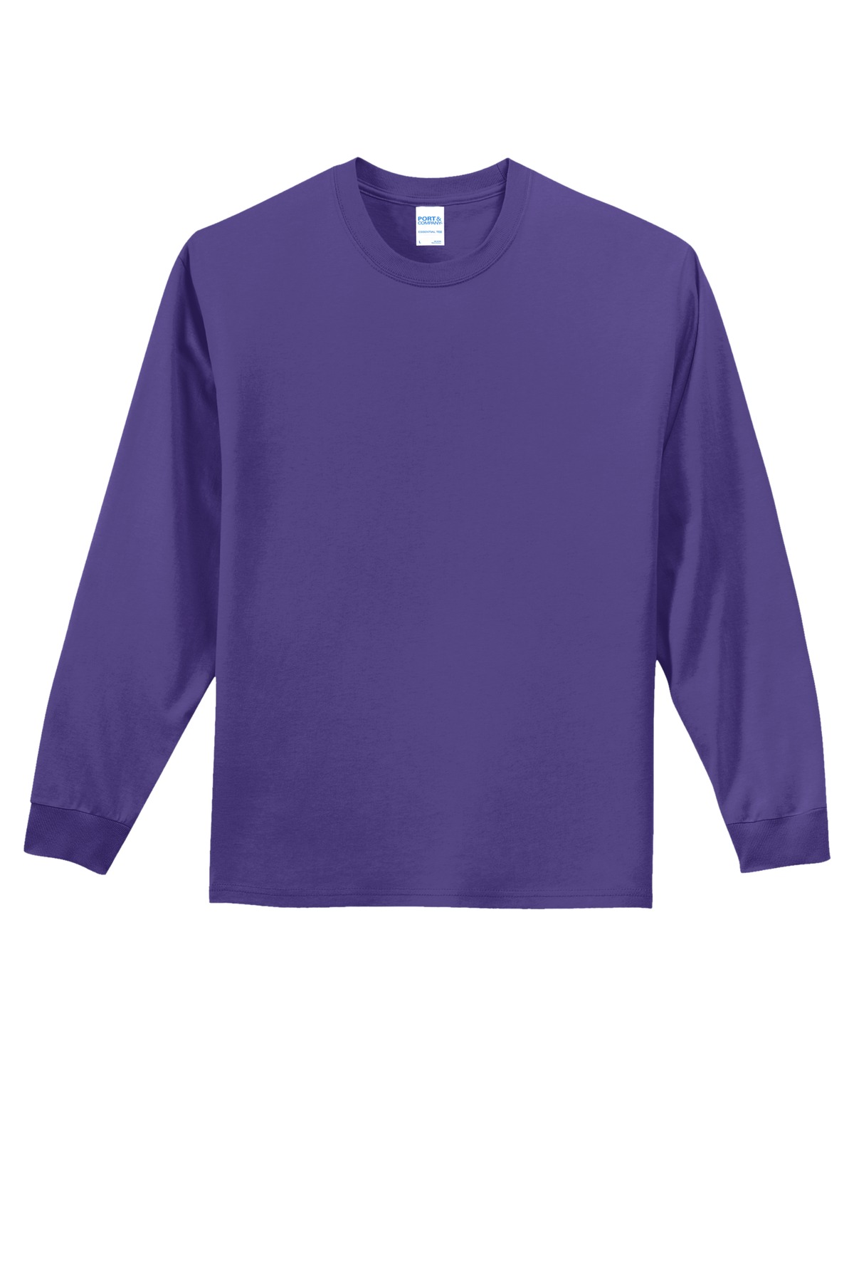 Port & Co Tall Long Sleeve Essential Tee. PC61LST 105