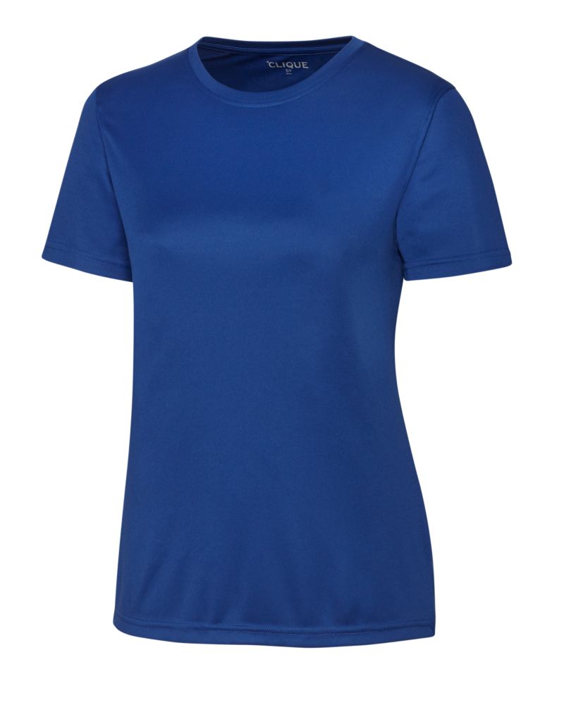 Clique Spin Solution-dyed Performance Jersey Womens Short Sleeve Tee 14