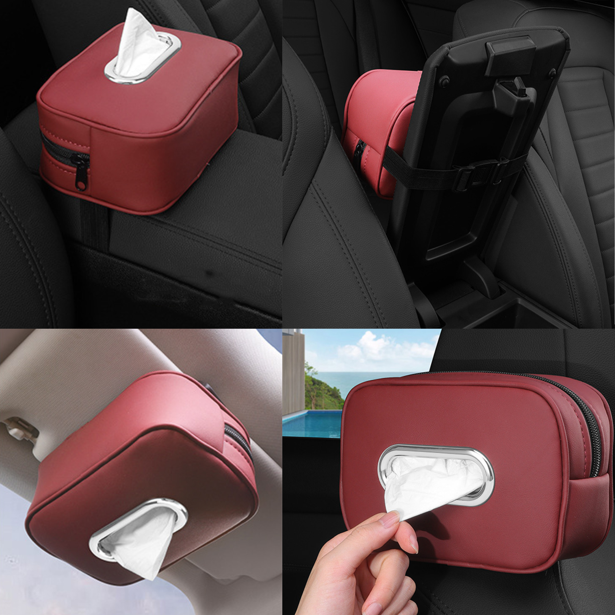 Multifunctional Car Tissue Box Paper 3