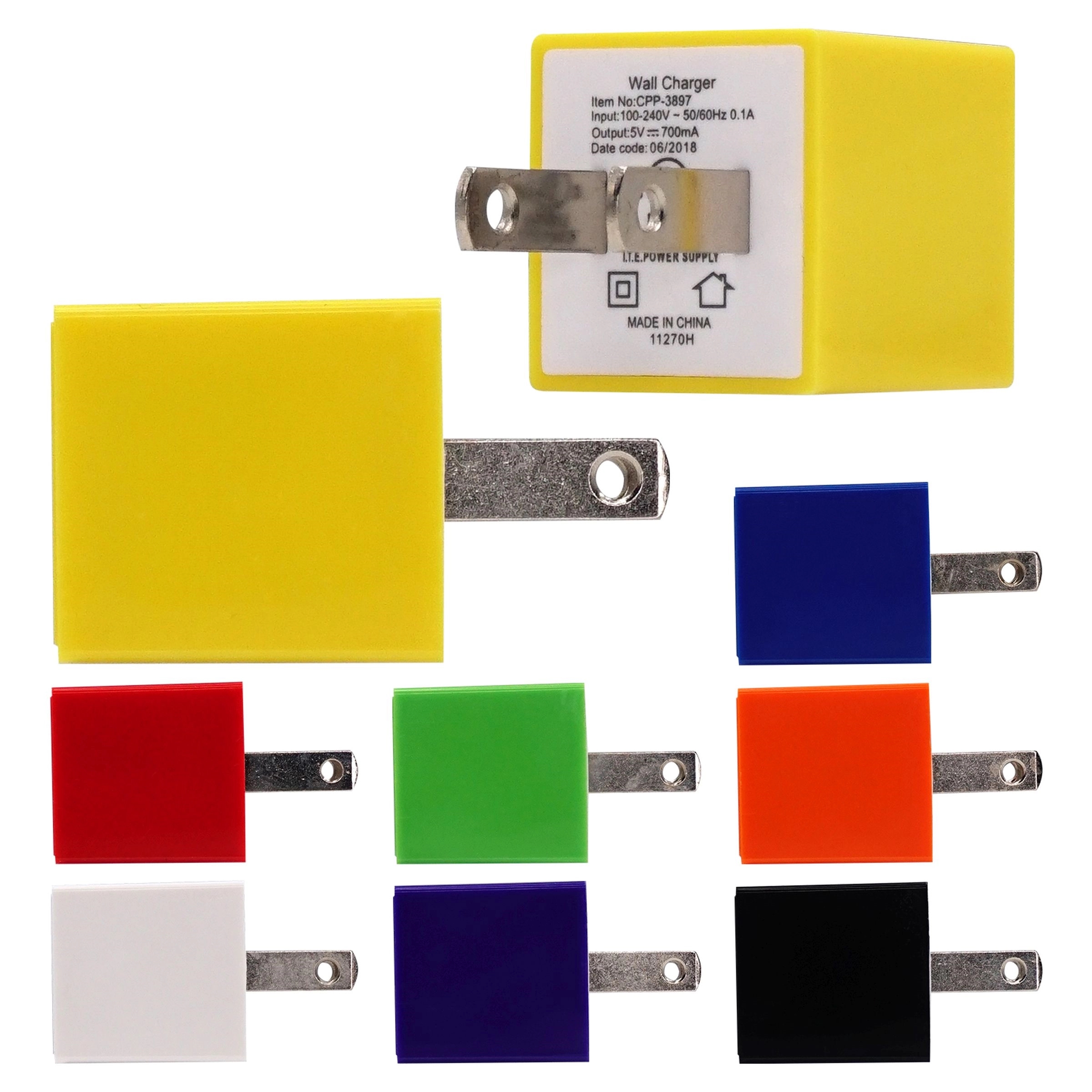 UL Square USB Wall Charger 22