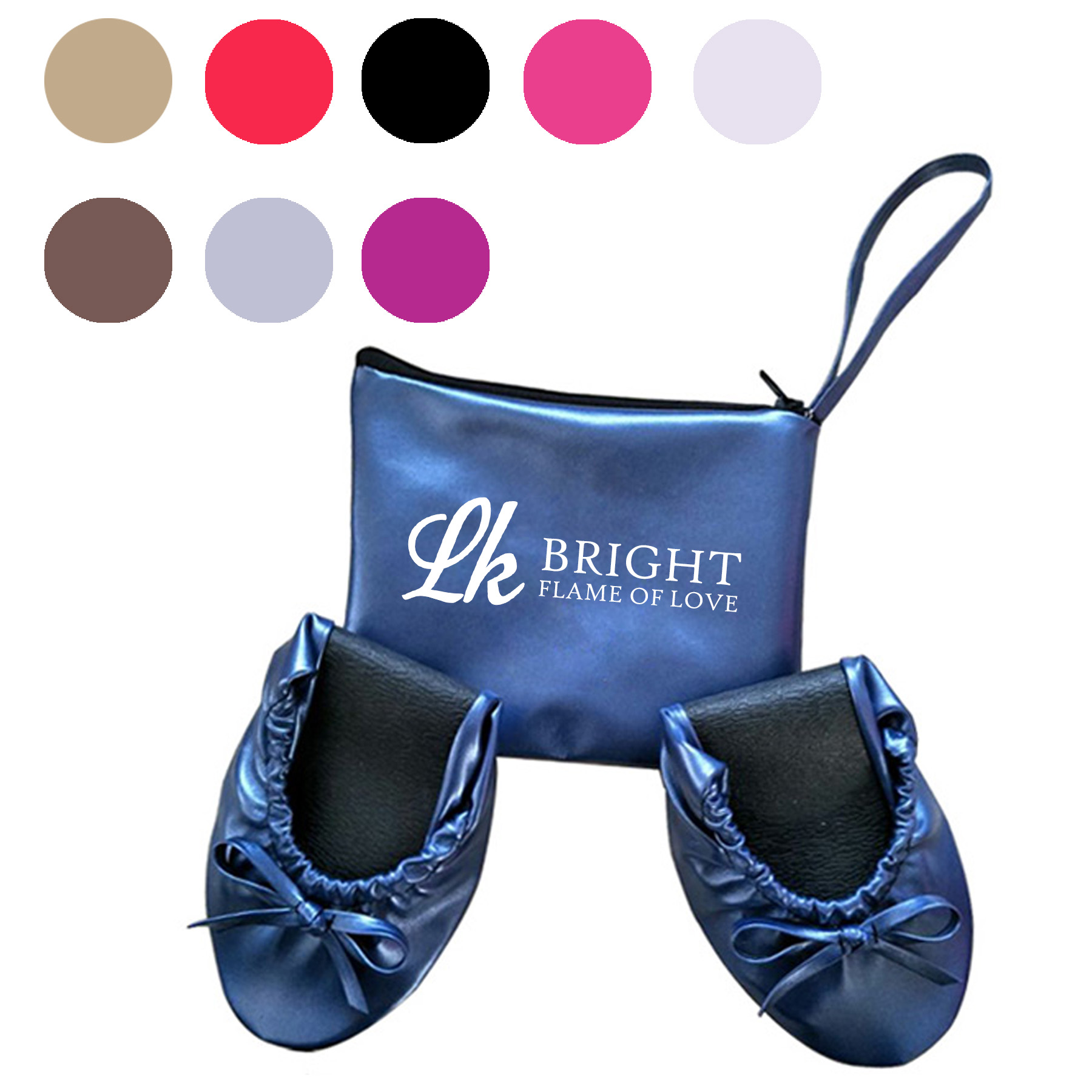 PU Foldable Flat Slippers 2