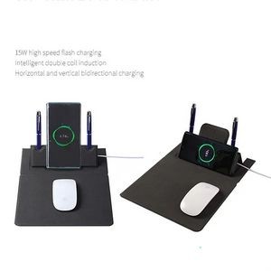 Multi Function Wireless Charging Mouse Mat 10