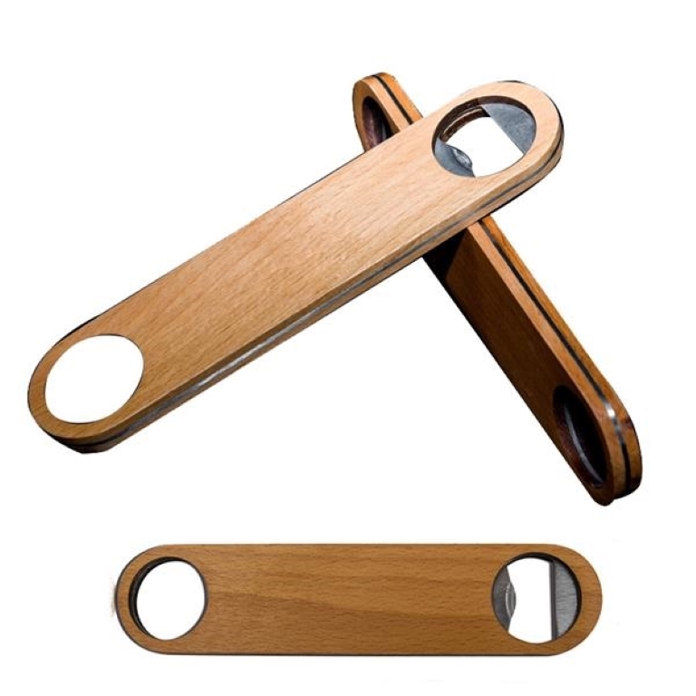 Wood Handle Bottle Opener 2