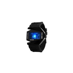 Round Sports Watch With White Digital Dial And Detachable Band 20